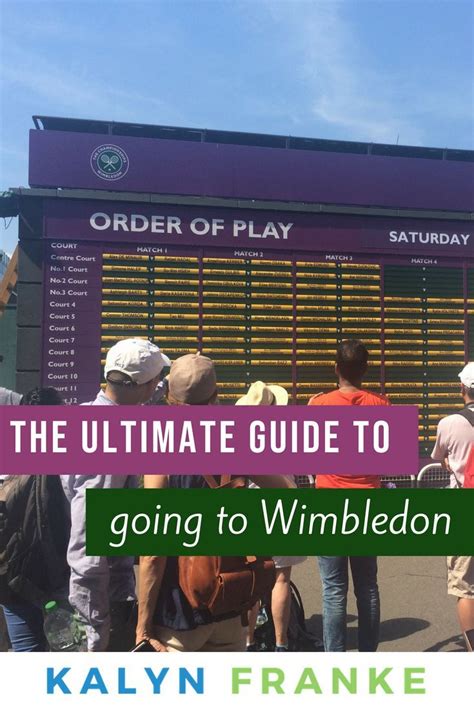 The Ultimate Guide to Queuing at Wimbledon in 2024.
